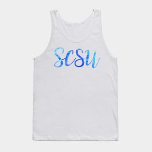 Cursive Southern Connecticut State University Tank Top